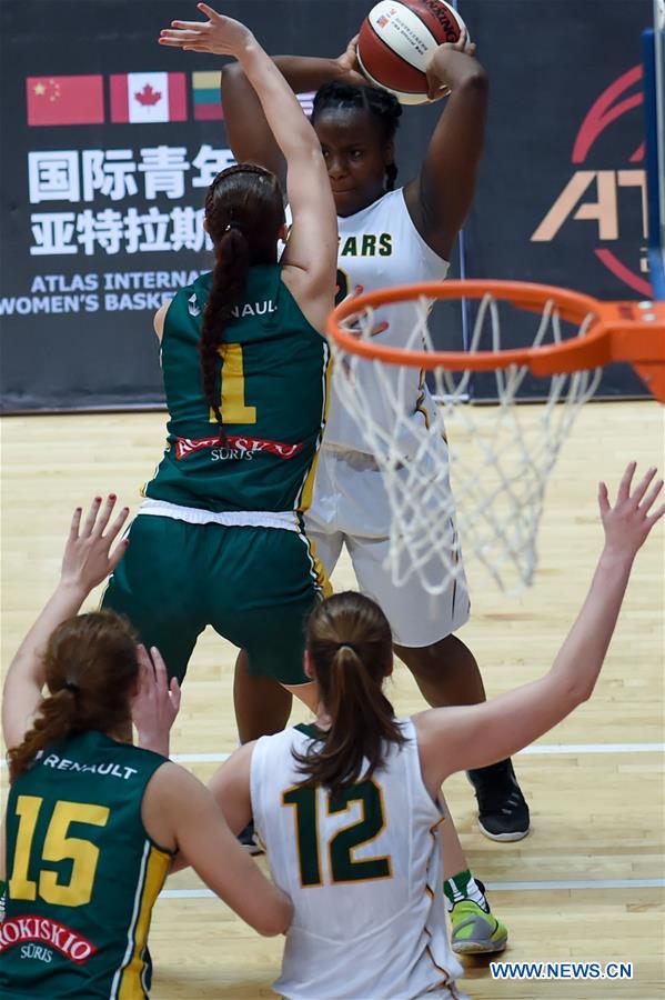 (SP)CHINA-GUIZHOU-WENG'AN-BASKETBALL-INTERNATIONAL YOUTH WOMEN'S BASKETBALL TOURNAMENT (CN)
