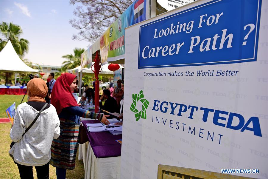 EGYPT-ISMAILIA-CHINA-BUSINESS-JOB FAIR