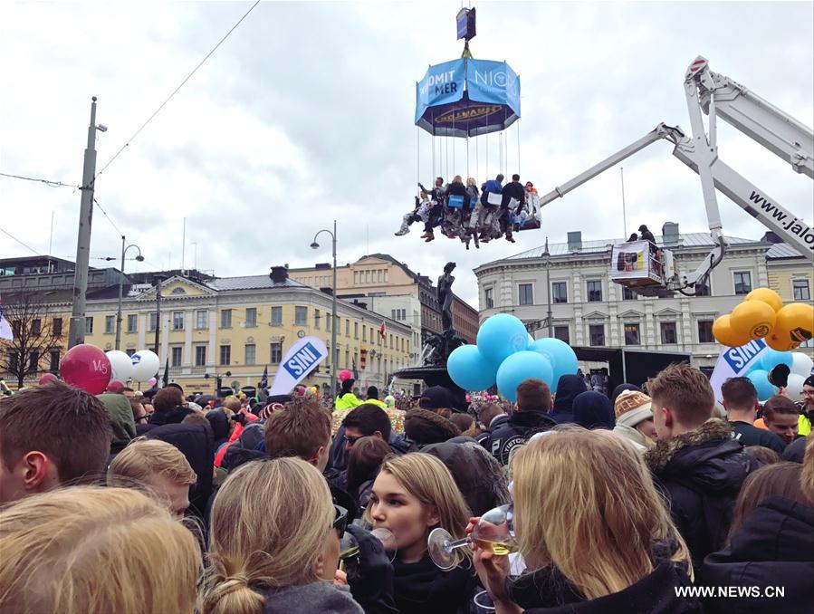 FINLAND-HELSINKI-VAPPU-CARNIVAL