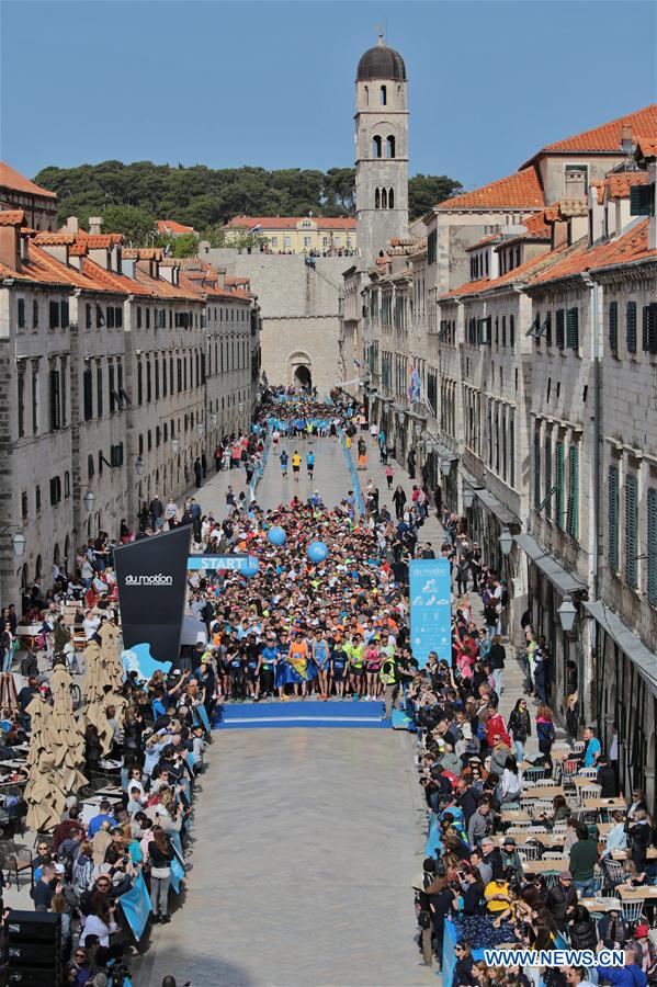 (SP)CROATIA-DUBROVNIK-HALF MARATHON