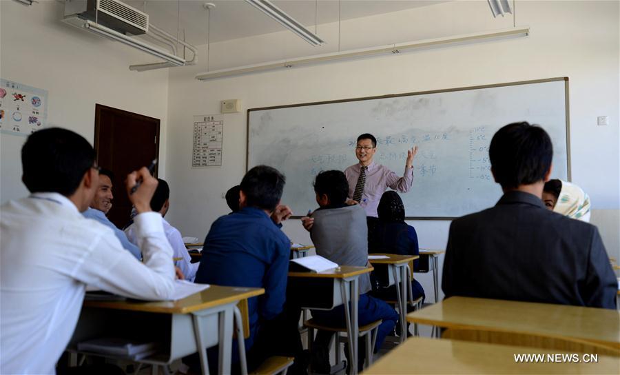 AFGHANISTAN-KABUL-UNIVERSITY-CHINA-DONATION-BUILDING