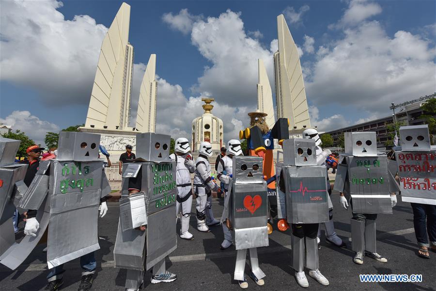 THAILAND-BANGKOK-INTERNATIONAL WORKERS' DAY-LABOUR RIGHTS-RALLY