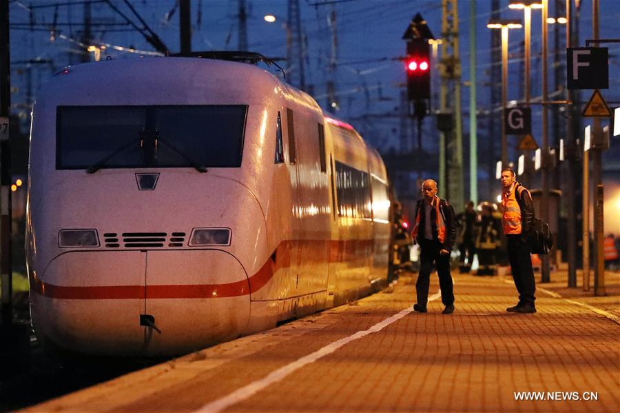 GERMANY-DORTMUND-TRAIN-DERAILMENT