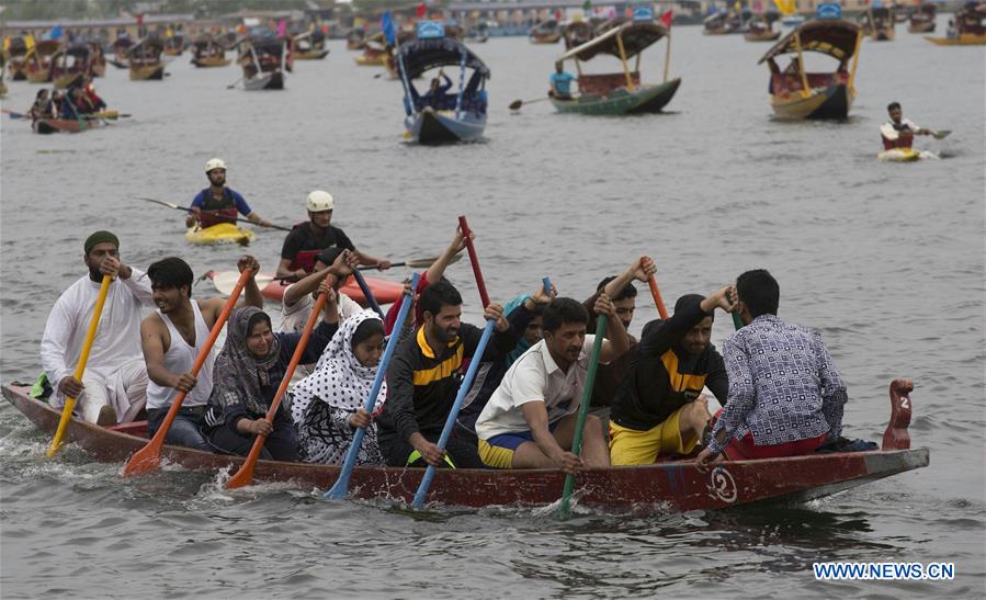 KASHMIR-SRINAGAR-SHIKARA FESTIVAL