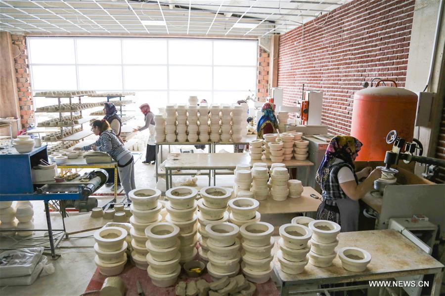 TURKEY-KUTAHAY-CINI INDUSTRY