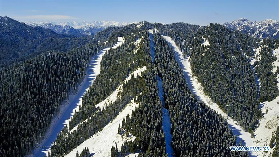 CHINA-XINJIANG-TIANSHAN-SNOW SCENERY(CN)