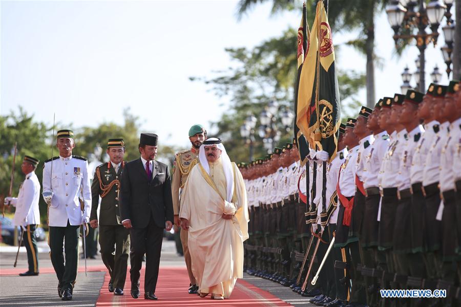 BRUNEI-BANDAR SERI BEGAWAN-BAHRAIN-VISIT