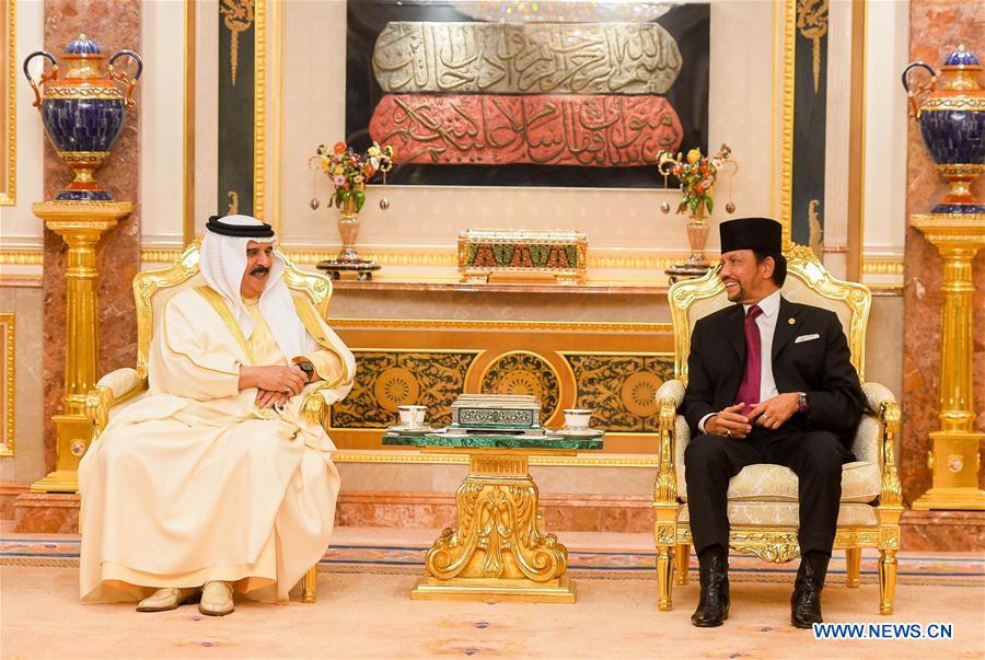 BRUNEI-BANDAR SERI BEGAWAN-BAHRAIN-VISIT