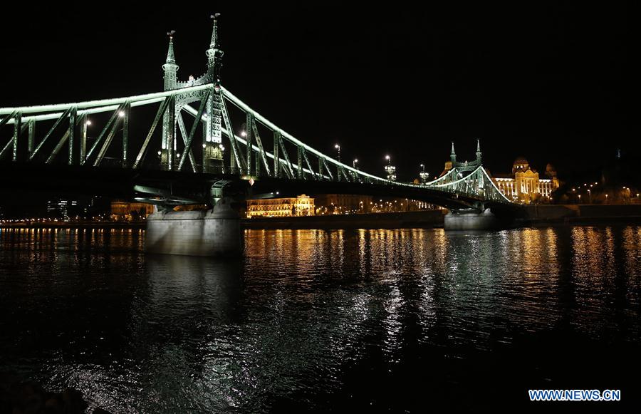 HUNGARY-BUDAPEST-NIGHT VIEW
