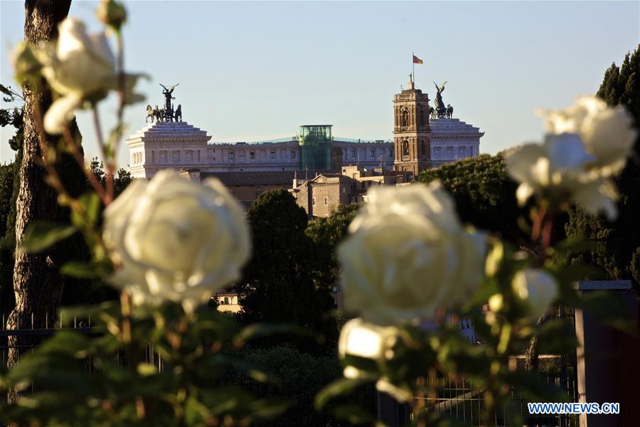 ITALY-ROME-ROSE GARDEN
