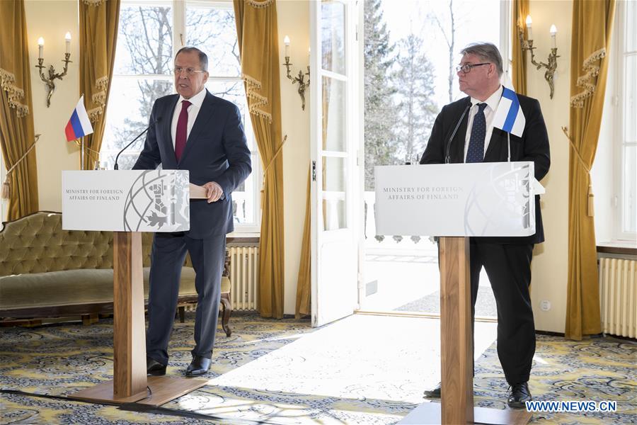FINLAND-PORVOO-RUSSIA-FM-VISIT