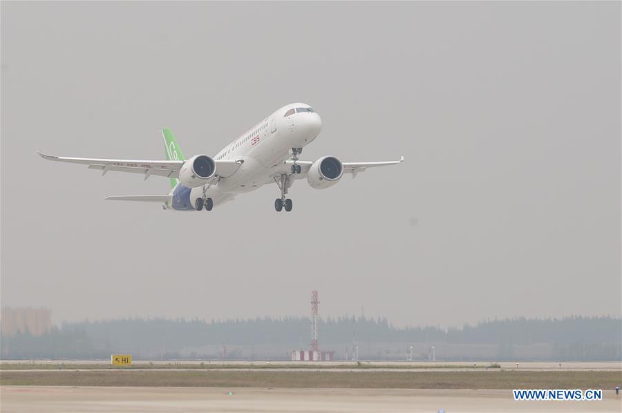 CHINA-SHANGHAI-C919-MAIDEN FLIGHT (CN)