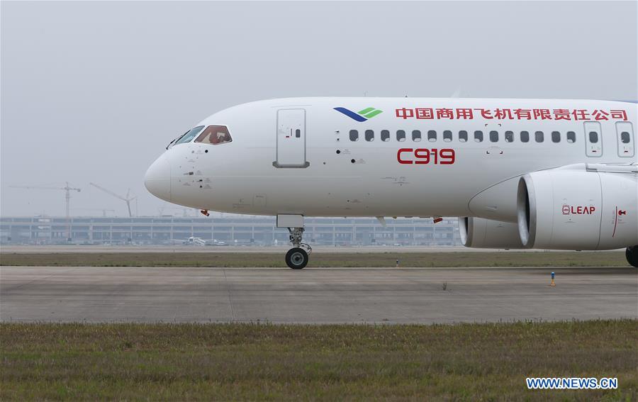 CHINA-SHANGHAI-C919-MAIDEN FLIGHT (CN)