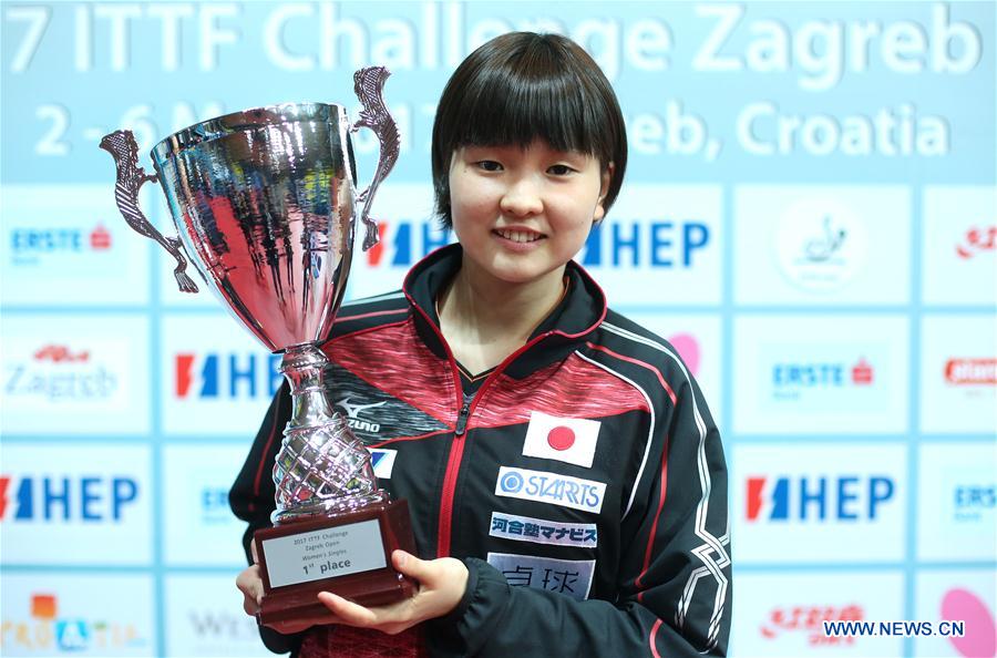 (SP)CROATIA-ZAGREB-TABLE TENNIS-ITTF-ZAGREB OPEN-FINALS