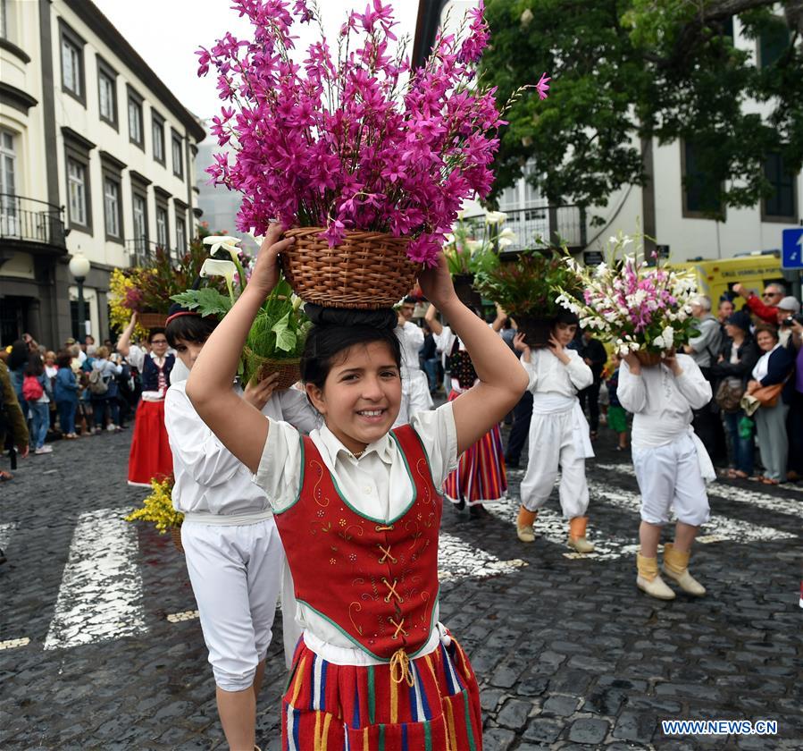 PORTUGAL-MADEIRA-FLOWER FESTIVAL 