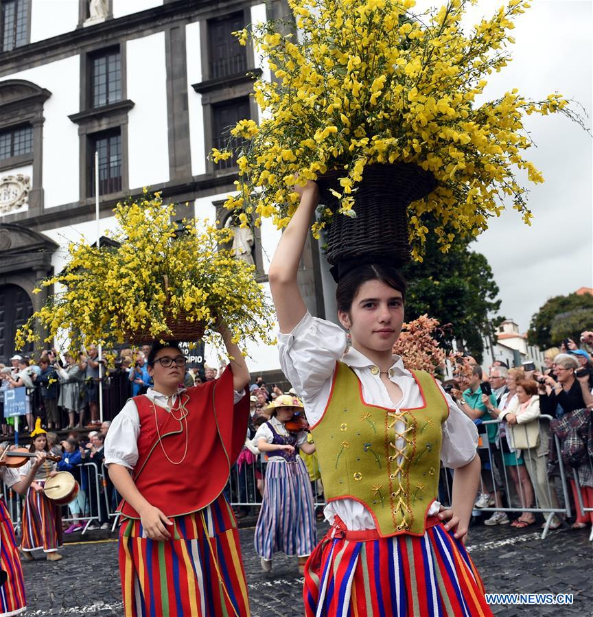 PORTUGAL-MADEIRA-FLOWER FESTIVAL 