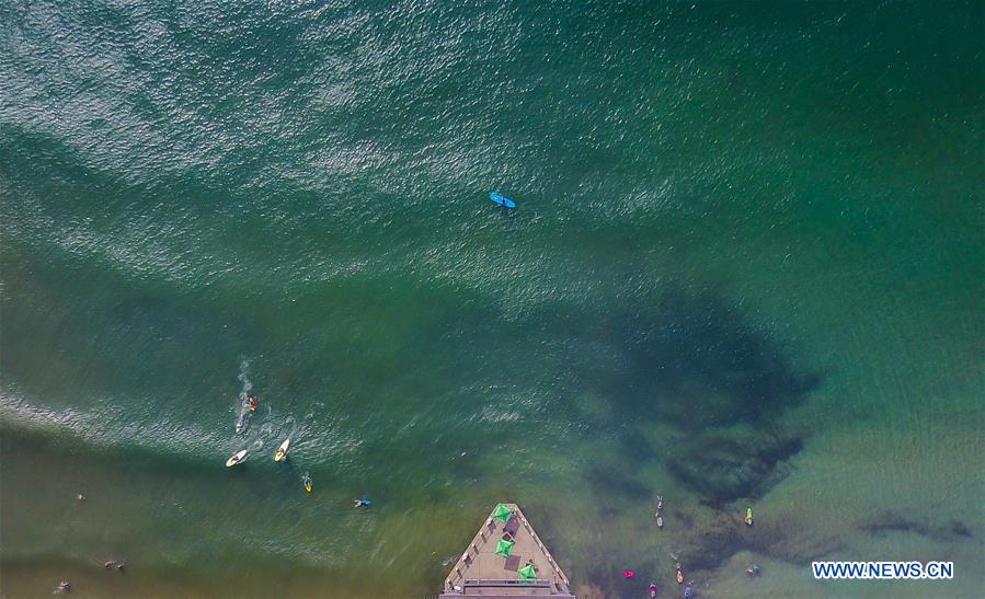 SOUTH AFRICA-DURBAN-AERIAL VIEW