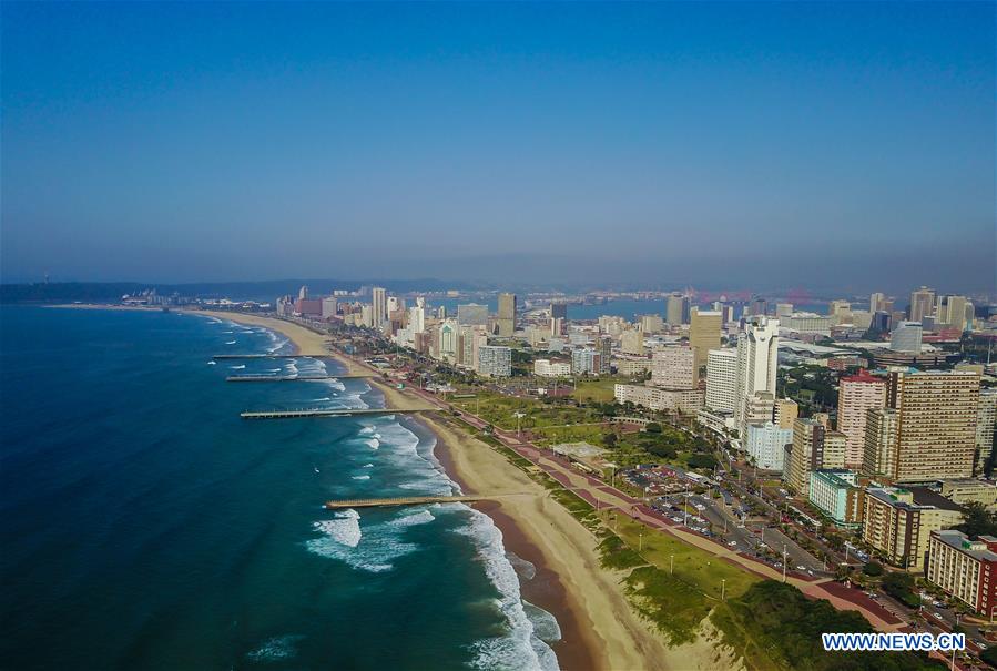 SOUTH AFRICA-DURBAN-AERIAL VIEW