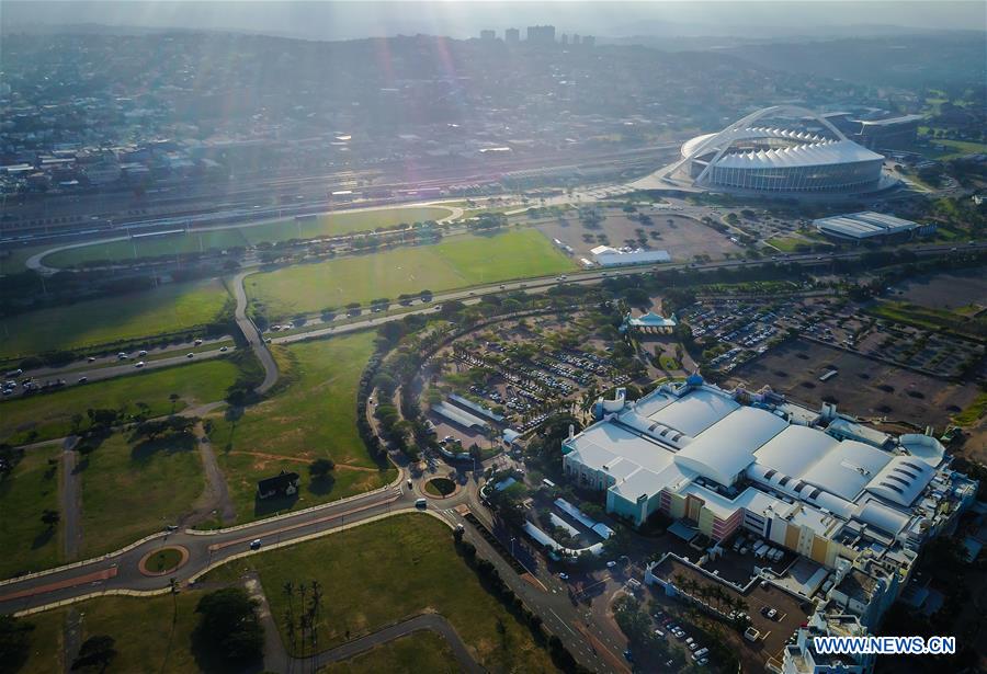 SOUTH AFRICA-DURBAN-AERIAL VIEW