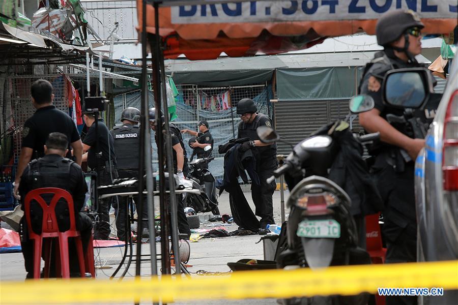 PHILIPPINE-MANILA-TWIN BLASTS-INVESTIGATION