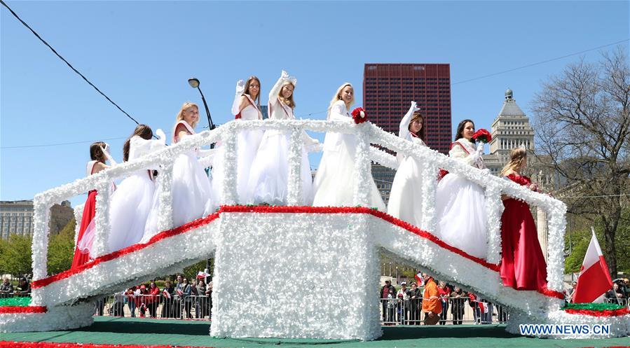 US-CHICAGO-PARADE-POLISH CONSTITUTION DAY