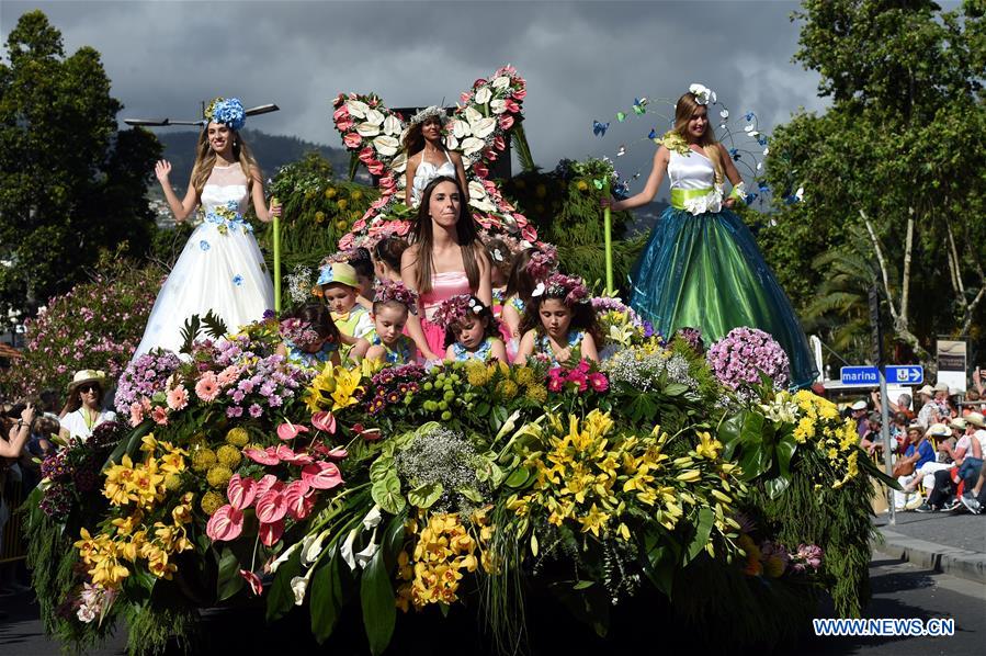 PORTUGAL-FUNCHAL-FLOWER FESTIVAL-PARADE