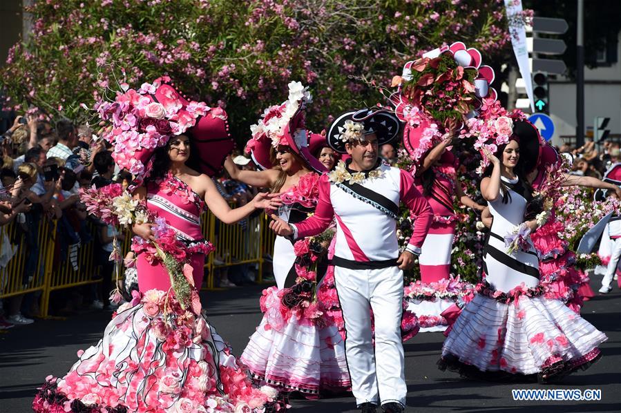 PORTUGAL-FUNCHAL-FLOWER FESTIVAL-PARADE