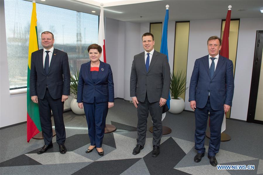 ESTONIA-TALLINN-BALTIC STATES-POLAND-PMS-MEETING