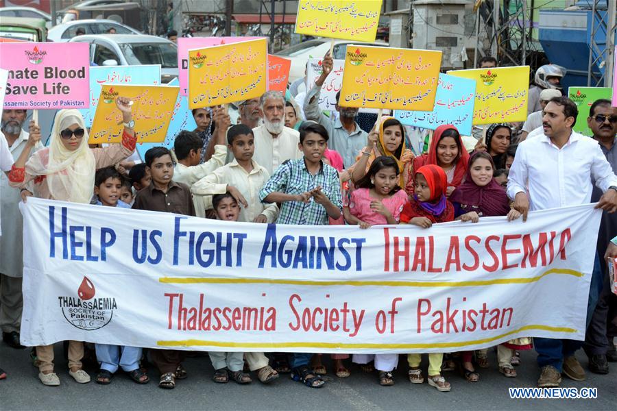 PAKISTAN-LAHORE-INTERNATIONAL THALASSEMIA DAY