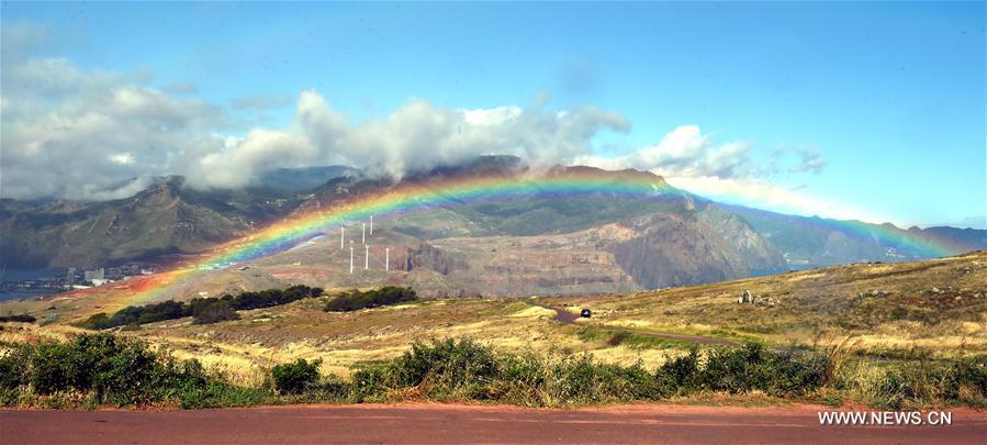 PORTUGAL-FENCHAL-RAINBOW