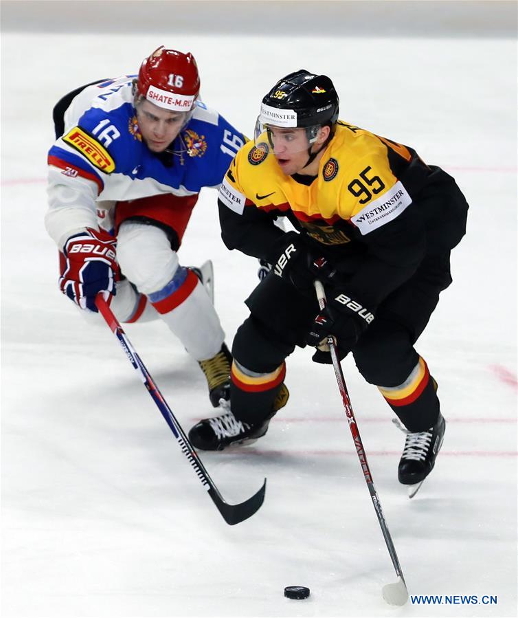 (SP)GERMANY-COLOGNE-ICE HOCKEY-IIHF-WORLD CHAMPIONSHIP-PRELIMINARY ROUND-GER VS RUS