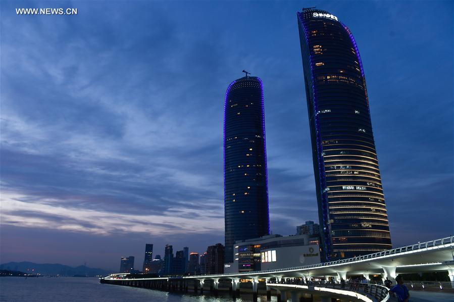 CHINA-FUJIAN-XIAMEN-SUNSET GLOW(CN)
