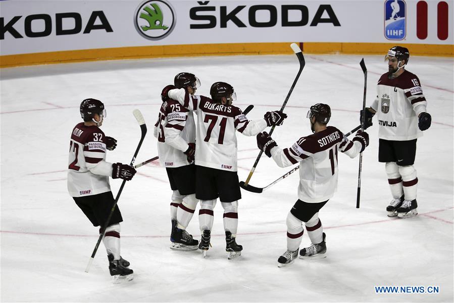 (SP)GERMANY-COLOGNE-ICE HOCKEY-IIHF-WORLD CHAMPIONSHIP-PRELIMINARY ROUND-ITA VS LAT