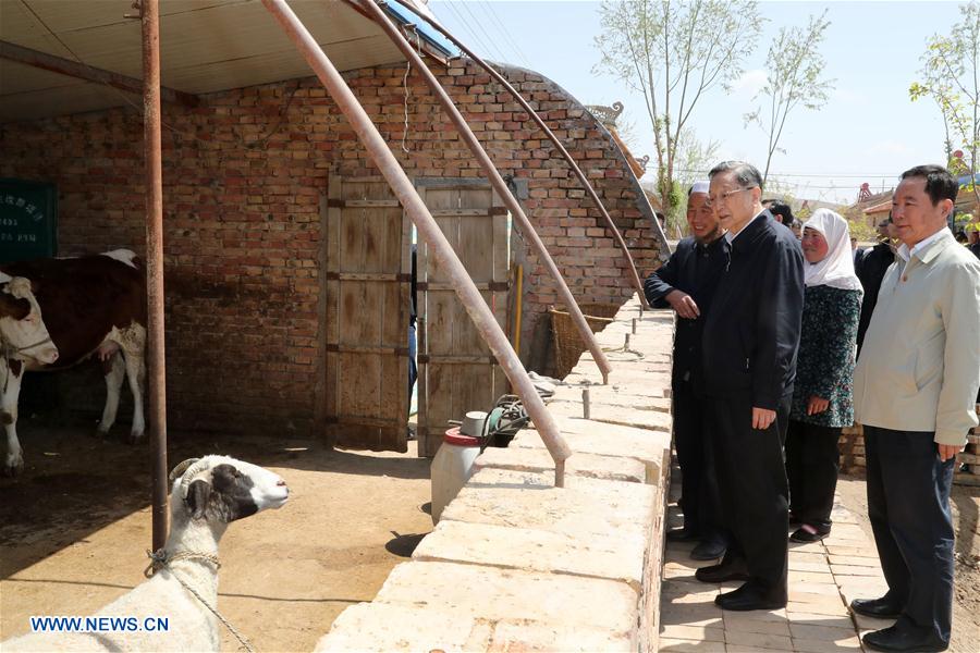 CHINA-YU ZHENGSHENG-NINGXIA-VISIT (CN)