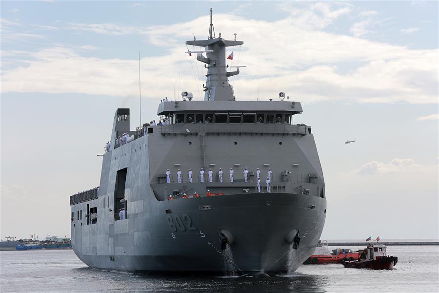 PHILIPPINES-MANILA-NEW AMPHIBIOUS LANDING DOCK VESSEL