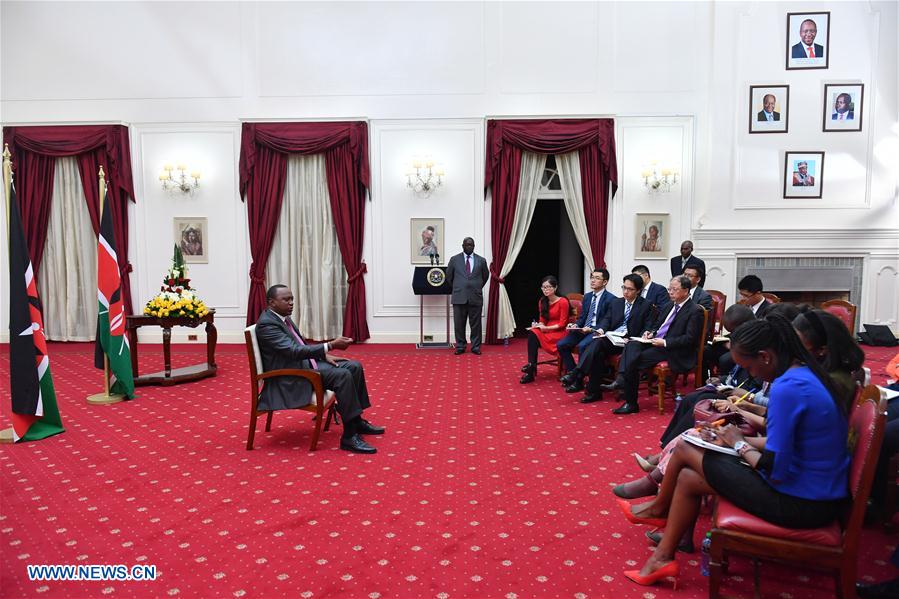 KENYA-NAIROBI-PRESIDENT-BELT AND ROAD FORUM
