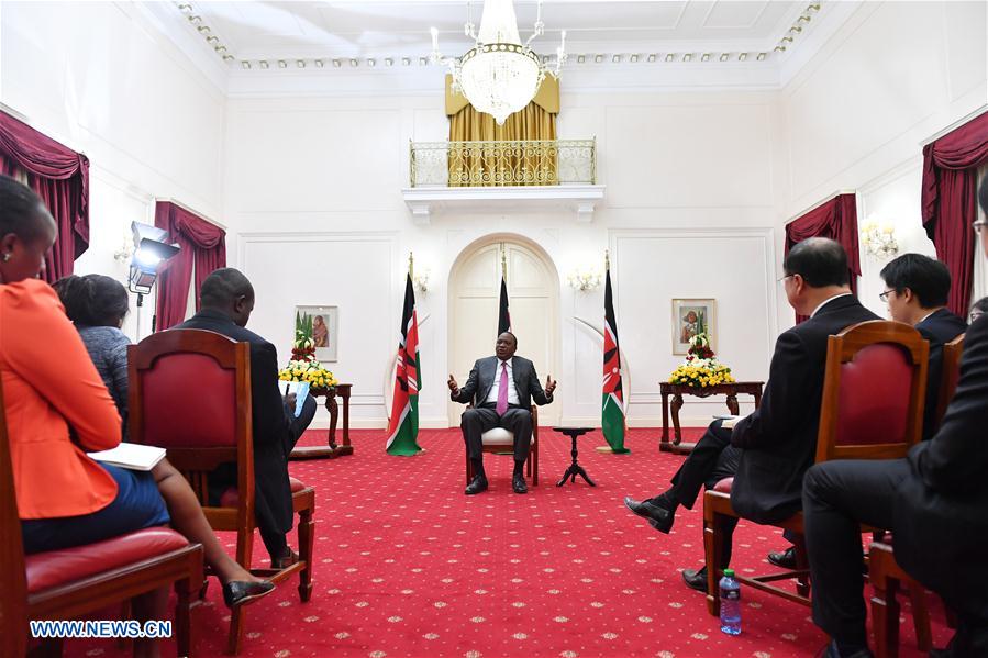 KENYA-NAIROBI-PRESIDENT-BELT AND ROAD FORUM