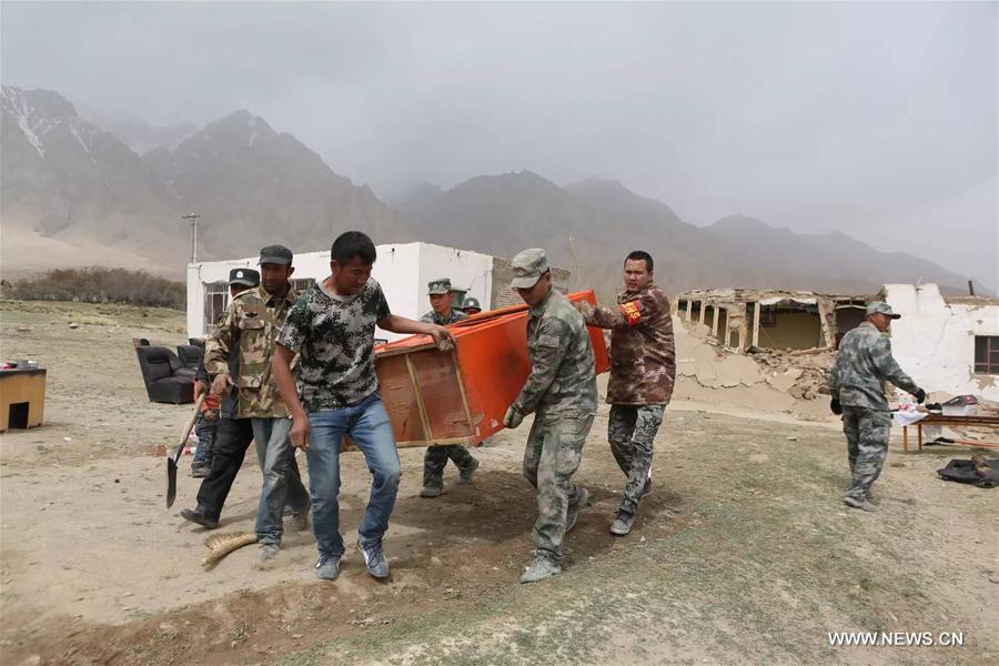 CHINA-XINJIANG-EARTHQUAKE(CN)