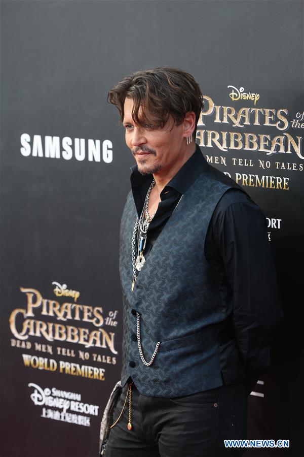 CHINA-SHANGHAI-PREMIERE-PIRATES OF THE CARIBBEAN (CN)