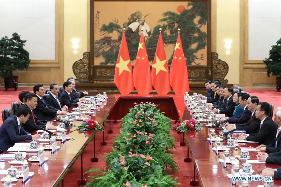 CHINA-BEIJING-XI JINPING-VIETNAM-TALKS(CN)