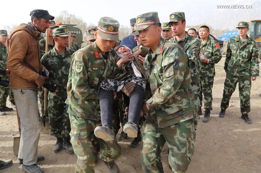 #CHINA-XINJIANG-EARTHQUAKE-RESCUE (CN*)