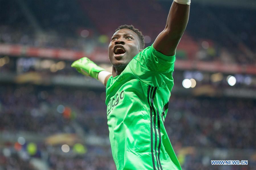 (SP)FRANCE-LYON-FOOTBALL-EUROPA LEAGUE-SEMIFINAL-LYON VS AJAX