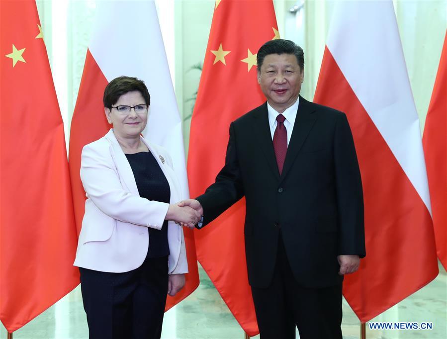 CHINA-BEIJING-XI JINPING-POLAND-MEETING (CN)