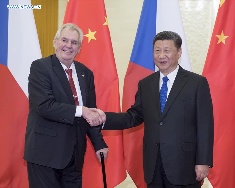 CHINA-BEIJING-XI JINPING-CZECH REPUBLIC-MEETING (CN)