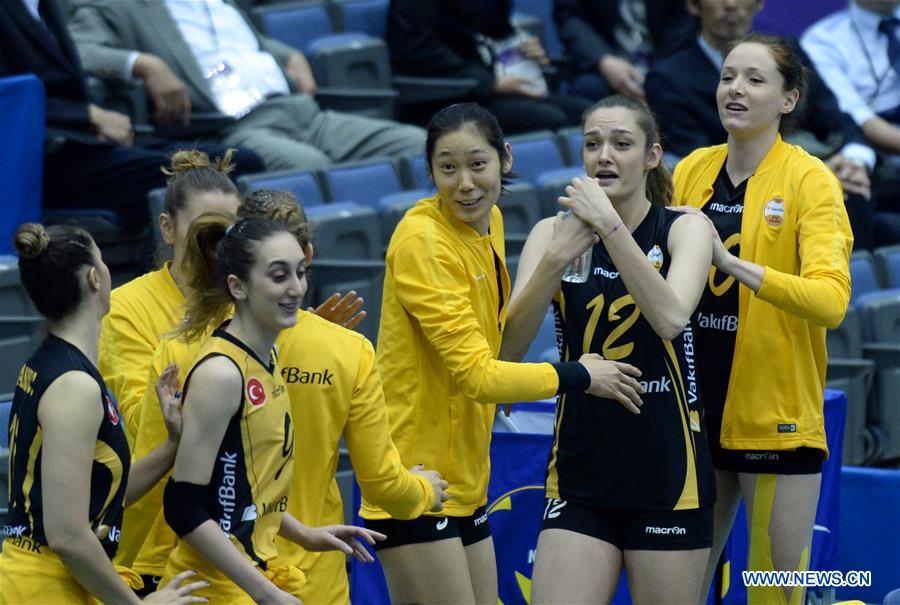 (SP)JAPAN-KOBE-VOLLEYBALL-WOMEN'S CLUB WORLD CHAMPIONSHIP-POOL A-VAKIFBANK VS HISAMITSU