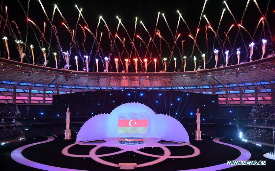 (SP)AZERBAIJAN-BAKU-4TH ISLAMIC SOLIDARITY GAMES-OPENING CEREMONY