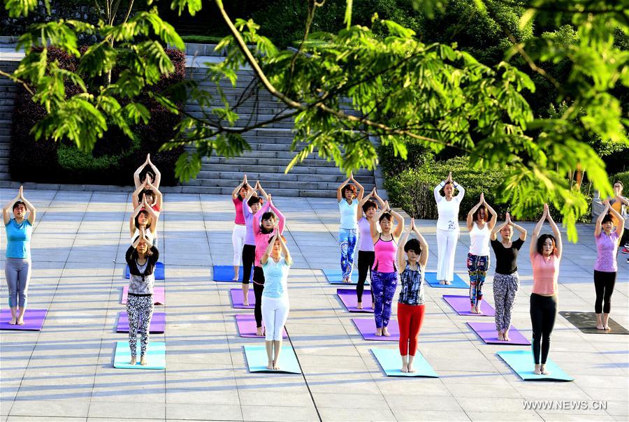 #CHINA-HUBEI-ZIGUI-YOGA (CN)
