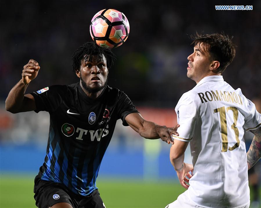 (SP)ITALY-BERGAMO-SOCCER-SERIE A-AC MILAN VS ATALANTA