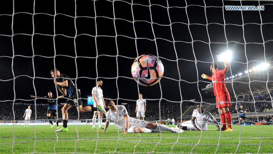 (SP)ITALY-BERGAMO-SOCCER-SERIE A-AC MILAN VS ATALANTA