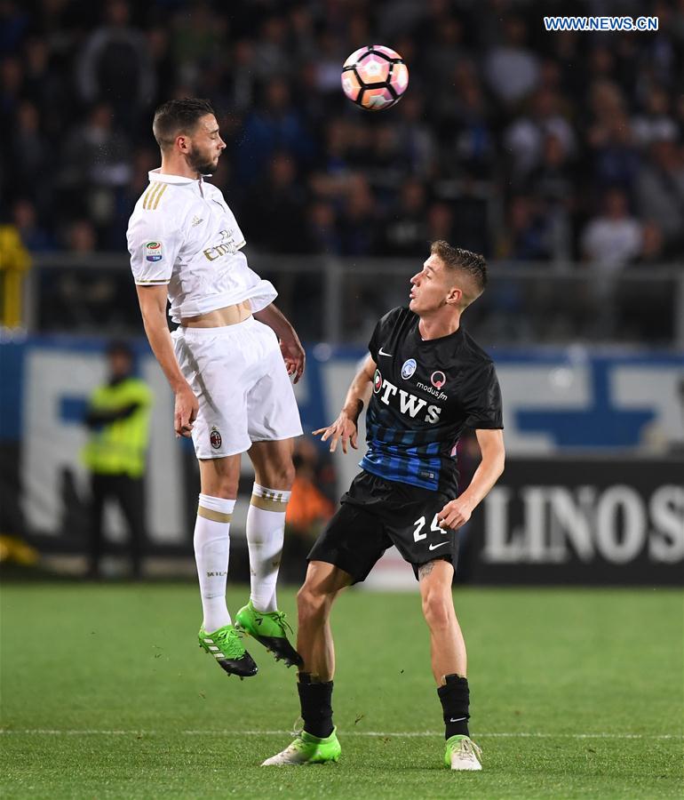 (SP)ITALY-BERGAMO-SOCCER-SERIE A-AC MILAN VS ATALANTA